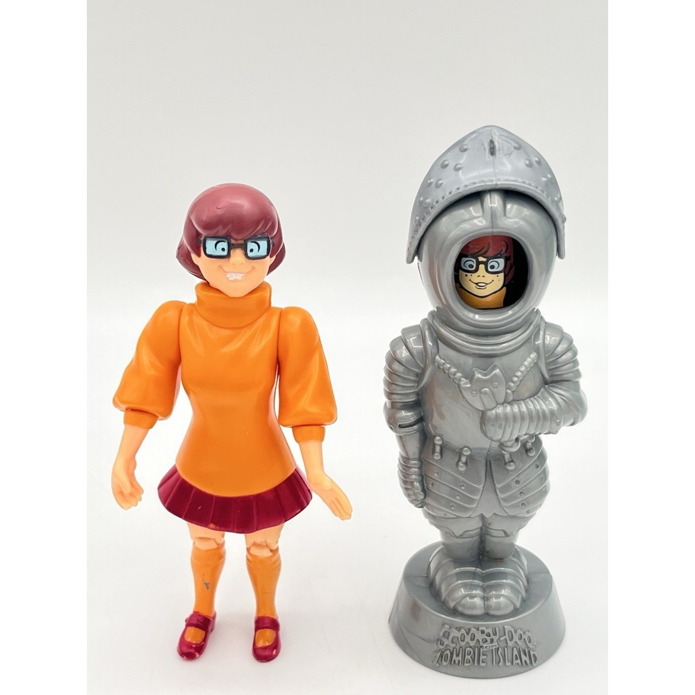Vintage Scooby Doo Velma Figure Lot 1998 Wendys Zombie Island 2001 Hanna Barbera